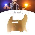 thumbnail image 3 of Plaque de Protection pour Guitare Électrique, Plaque de Protection pour Guitare Anti-Rayures en Alliage d'Aluminium Lumière Personnalisée pour la Protection, 3 of 7