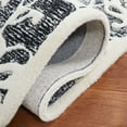 thumbnail image 5 of SAFAVIEH Metro Elvina Floral Runner Rug, Black/Ivory, 2'3" x 9', 5 of 8