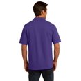 thumbnail image 2 of Port & Company KP155 Mens Core Blend Pique Polo T-Shirt, Purple - 4XL, 2 of 6