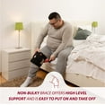 thumbnail image 2 of Rodillera KARM, talla grande, ajustable para hombres y mujeres, color negro, 2 of 7