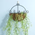 thumbnail image 4 of GadgetVLot Hanging Coconut Vegetable Flower Pot Basket Liners Planter Garden Decor Iron Art Crafts, 4 of 7