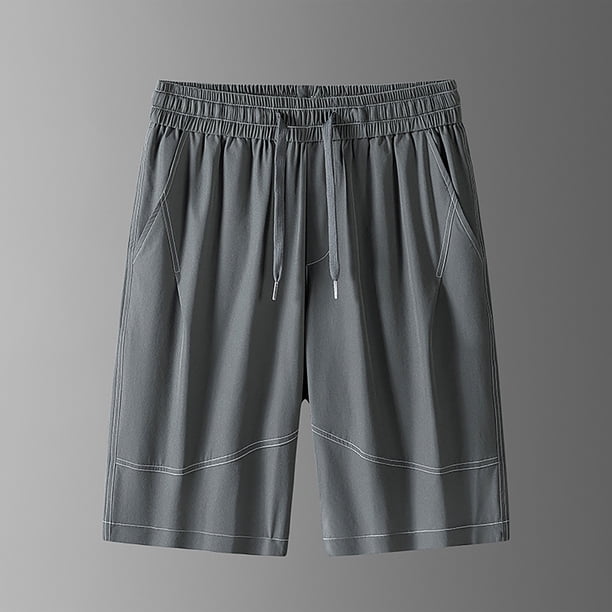 pstuiky Pantalones cortos de gimnasio, Pantalones cortos casuales, transpirables y de uso diario para hombre, para playa y exteriores Pantalones cortos de entrenamiento