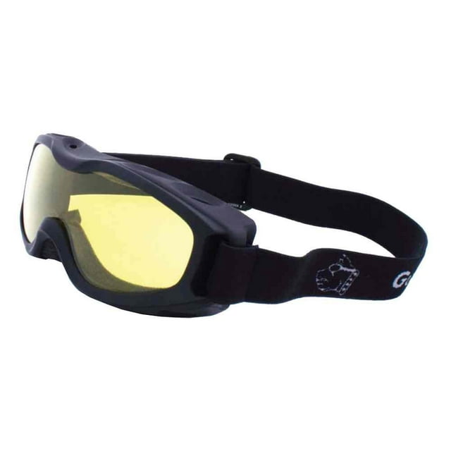 Guard-Dogs Goggles, Evader 2 Matte Black (Golden w/FogStopper)