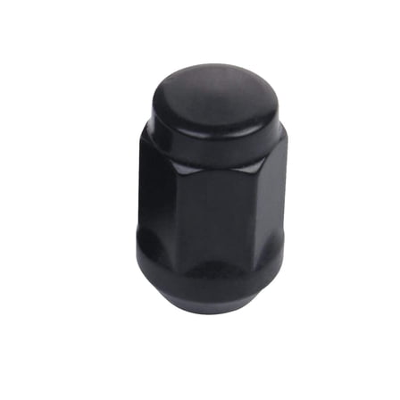 1Pc Black Bulge Acorn Lug Nut M14X1.5 For Aftermarket Wheels Conical 3/4" Hex
