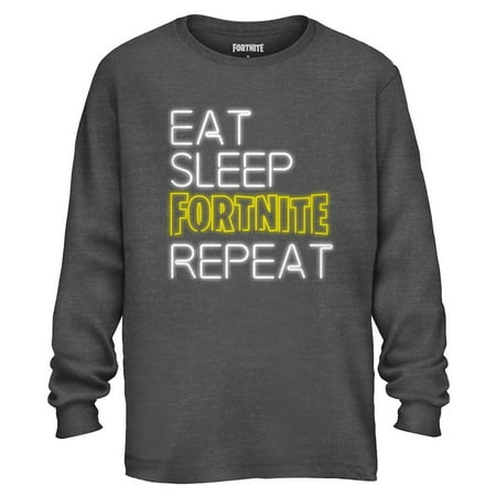 eat sleep fortnite repeat t shirt