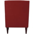 thumbnail image 5 of Pemberly Row Traditional Fabric Arm Chair in Picante Red Finish, 5 of 5