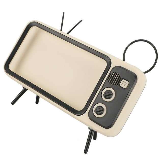 Soporte Para Teléfono De TV, Soporte Retro Para Teléfono, Buena Compatibilidad, Ligero, Resistente Para Oficina