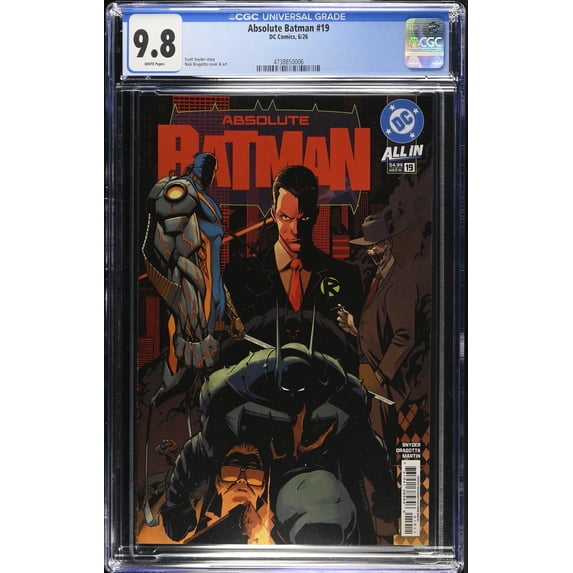 Absolute Batman #19 - CGC 9.8 Comic Book