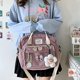thumbnail image 2 of Lindas mochilas para adolescentes, mochila estética, mochila japonesa de anime, bolso funcional escolar, bolsa de viaje impermeable, bolsa para computadora portátil (rosa) JFHHH pequeña, 2 of 5