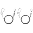 thumbnail image 1 of 2Pcs Heavy Duty Frame Hanger Rope Stainless Steel Hanging Wire Rope for Lamp, 1 of 8