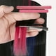 thumbnail image 3 of Postizos de cabello rectos de colores Qarigey 2C Rizado Accesorios de peinado, 3 of 6