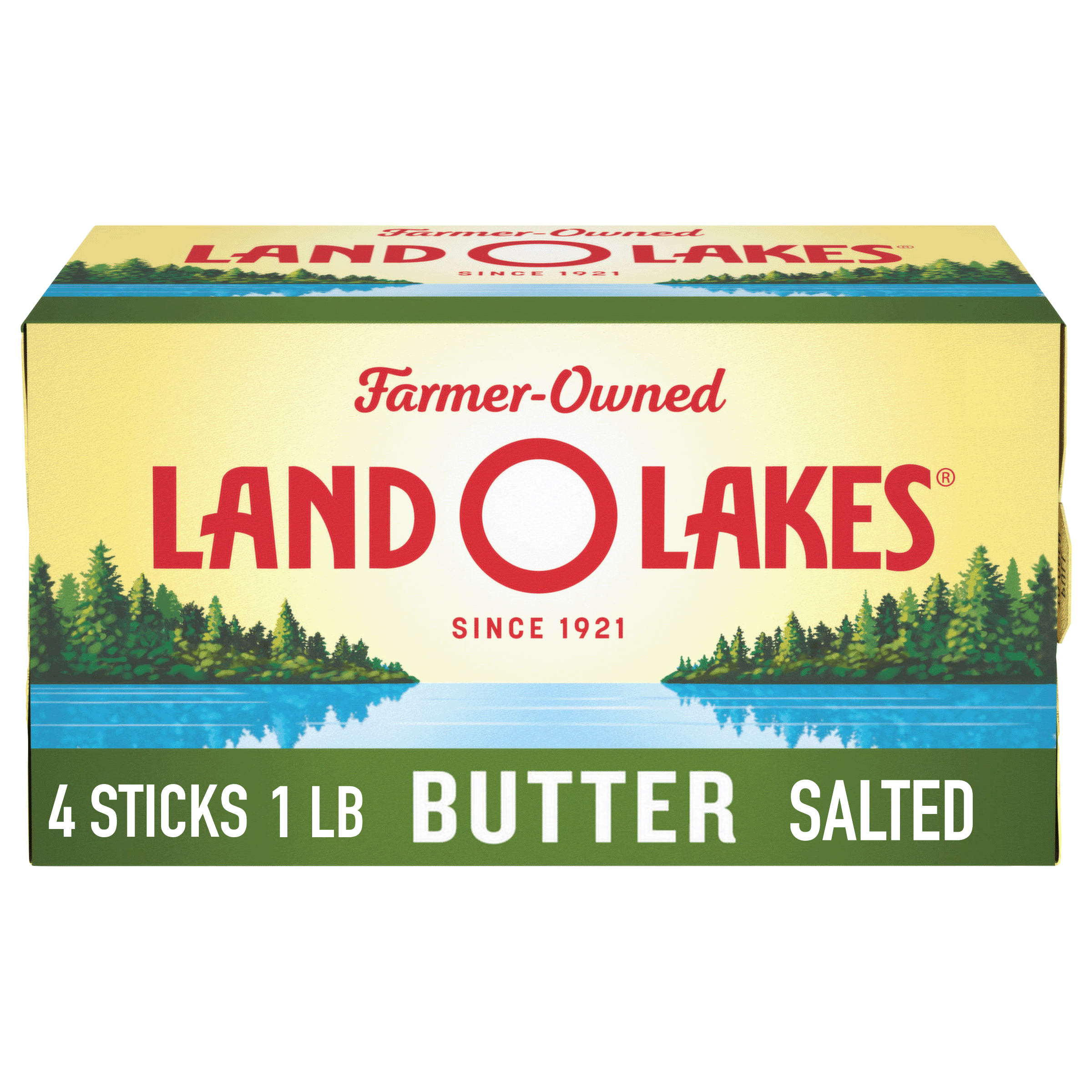 Land O Lakes Salted Butter, 4 Butter Sticks, 1 lb Pack