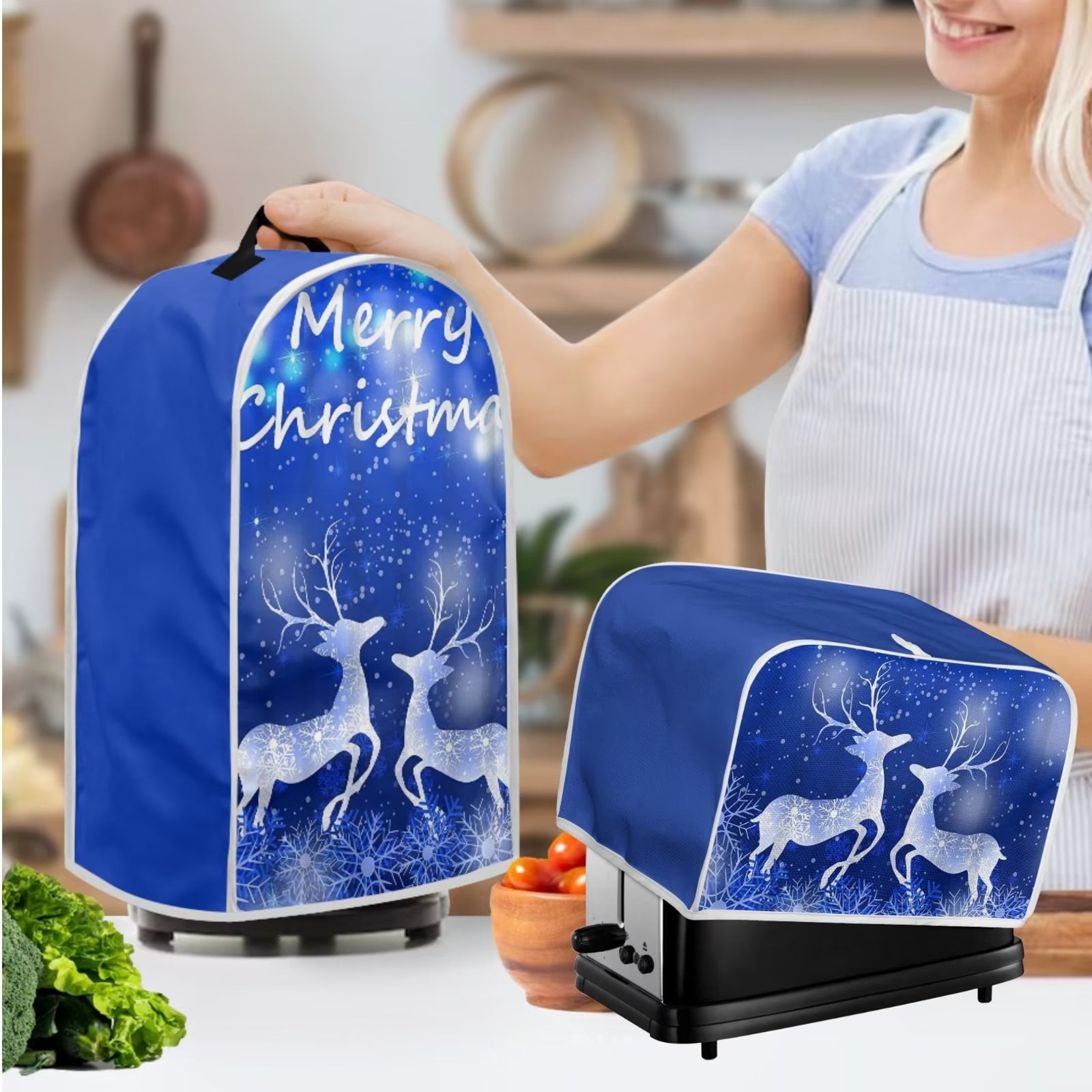  Psesaysky Christmas Snowman Toaster Covers Christmas Decor  Bakeware Protector Waterproof Toaster Covers Dust Covers for 2 Slice  Toaster with Top Hook : Home & Kitchen