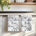 thumbnail image 7 of Farmhouse Kitchen Towels Set of 4, Blue Country Texas Star Vintage Berries Wooden Absorbent Dish Towels for Kitchen, Microfiber Hand Towel, Quick Drying Tea Towel for Cleaning Decorative Dishcloths, 7 of 7