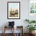 thumbnail image 3 of Art.com Old Fishing Boats, Nantucket, Massachusetts Art Print, Brown Frame Wall Art, 32" x 44", 3 of 5
