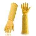 thumbnail image 1 of Guantes de jardinería para mujer con estampado largo, guantes para recortar rosas resistentes a puñaladas, protección del antebrazo, 1 of 5