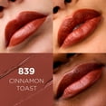 thumbnail image 3 of L'Oreal Paris Colour Riche Original Satin Lipstick for Moisturized Lips, 839 Cinnamon Toast, 3 of 6