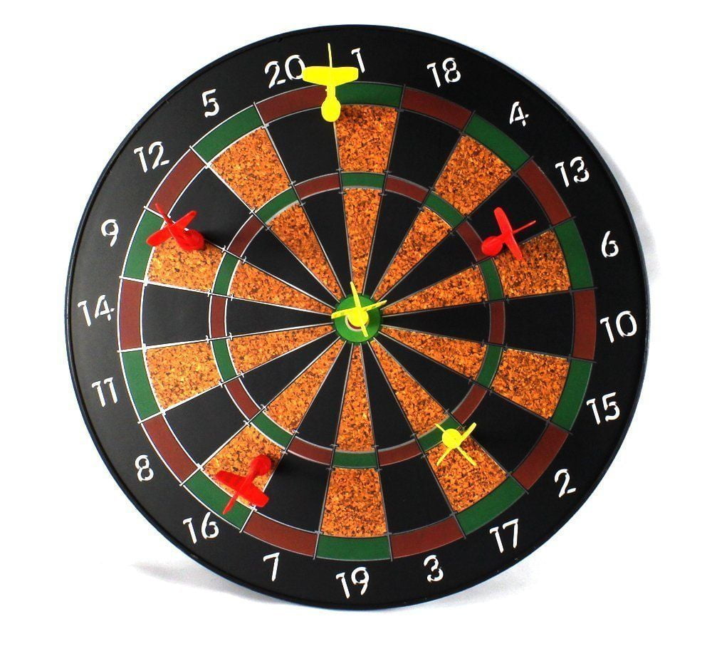 Sport Magnetic Dartboard Children's Kid's Toy Dart Game w 12" Magnetic Dartboard by