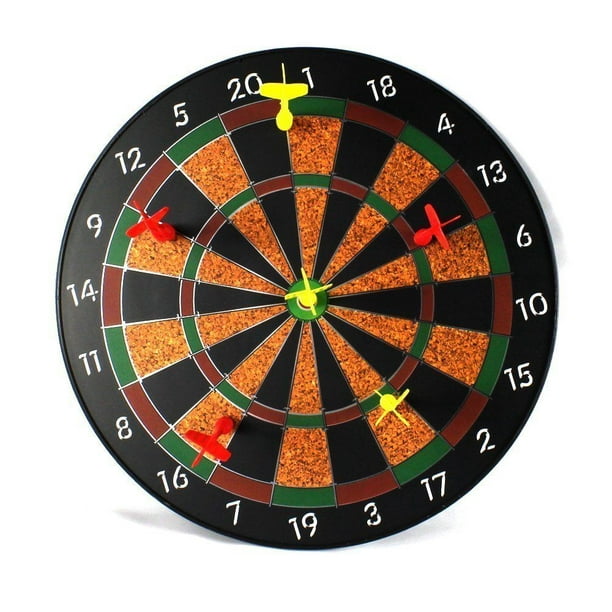 Sport Dartboard Children's Kid's Toy Dart Game w/12"