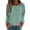 Red, variant on Mrat Long Sleeve Striped Shirts for Women Crew Neck Striped Tops Loose Fitting Casual T Shirts Trendy Lightweight Soft Tops Hoodies for Women Full Zip up Sweatshirts S-99 Green 3XL