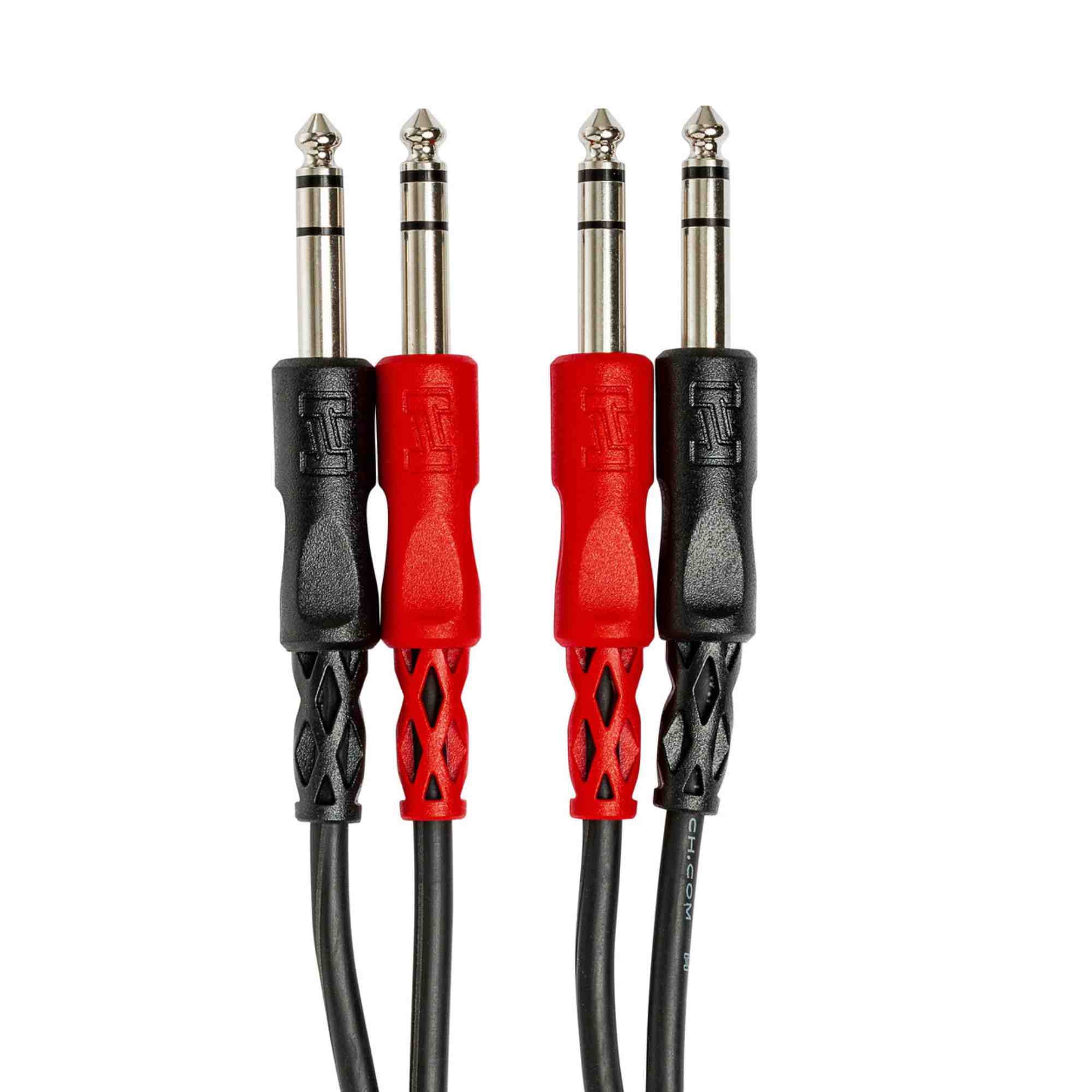 Balanced Dual 1/4in TRS Male to Balanced Dual 1/4in TRS Male Patch Cable