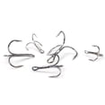 thumbnail image 4 of fankhu Carbon Steel Triple Fishing Hooks Durable Sharp 20Pcs Fishing Tackle Treble Fishhook for Saltwater Freshwater, 4 of 9