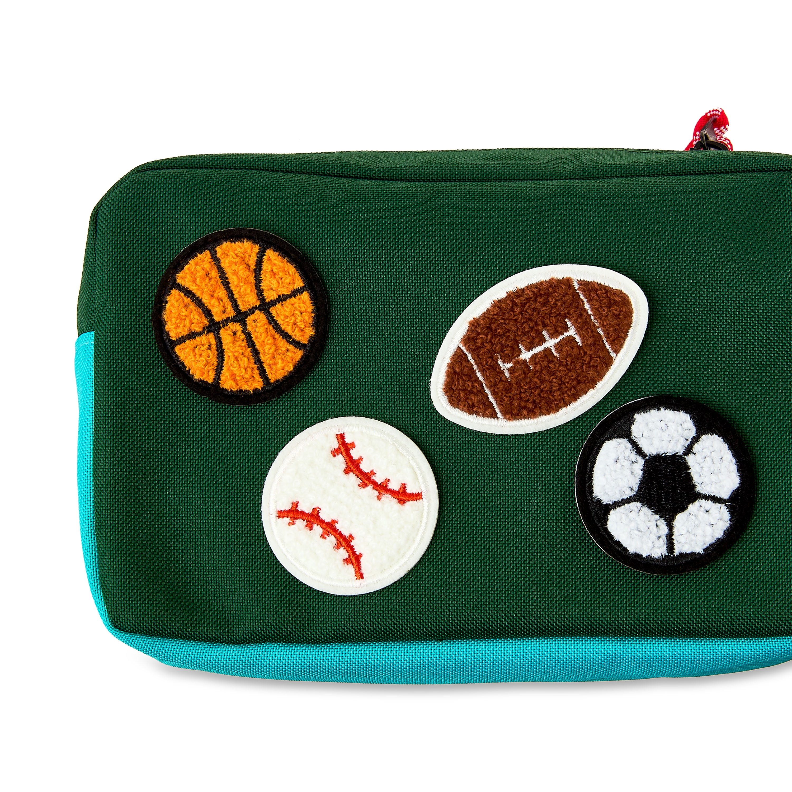 Pen+Gear Chenille Patch Stickers, 4 Count, Sport Balls, For Backpacks, Lunch Kits and Students