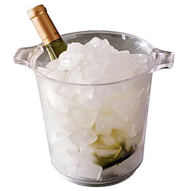 Yoshi EMI-IB1C Seau à Glace Transparent 1 Gallon - Lot de 6