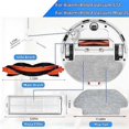 thumbnail image 3 of For Xiaomi Robot Vacuum S12&Vacuum Mop 2S, Main Side Brushes Filters, 3 of 5