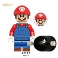 thumbnail image 3 of Popular Dibujos Animados Mario Luigi Bros Kinopio Juego Película Mini Bloques De Construcción Figura Niños Coleccionar Juguetes De Plástico KDL815, 3 of 3