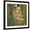 Black Frame, variant on Art.com Collage Design with Painting Elements - The Kiss & Tannenwald (Pine Forest) Art Print by Elements of Gustav Klimt, 16" x 16"