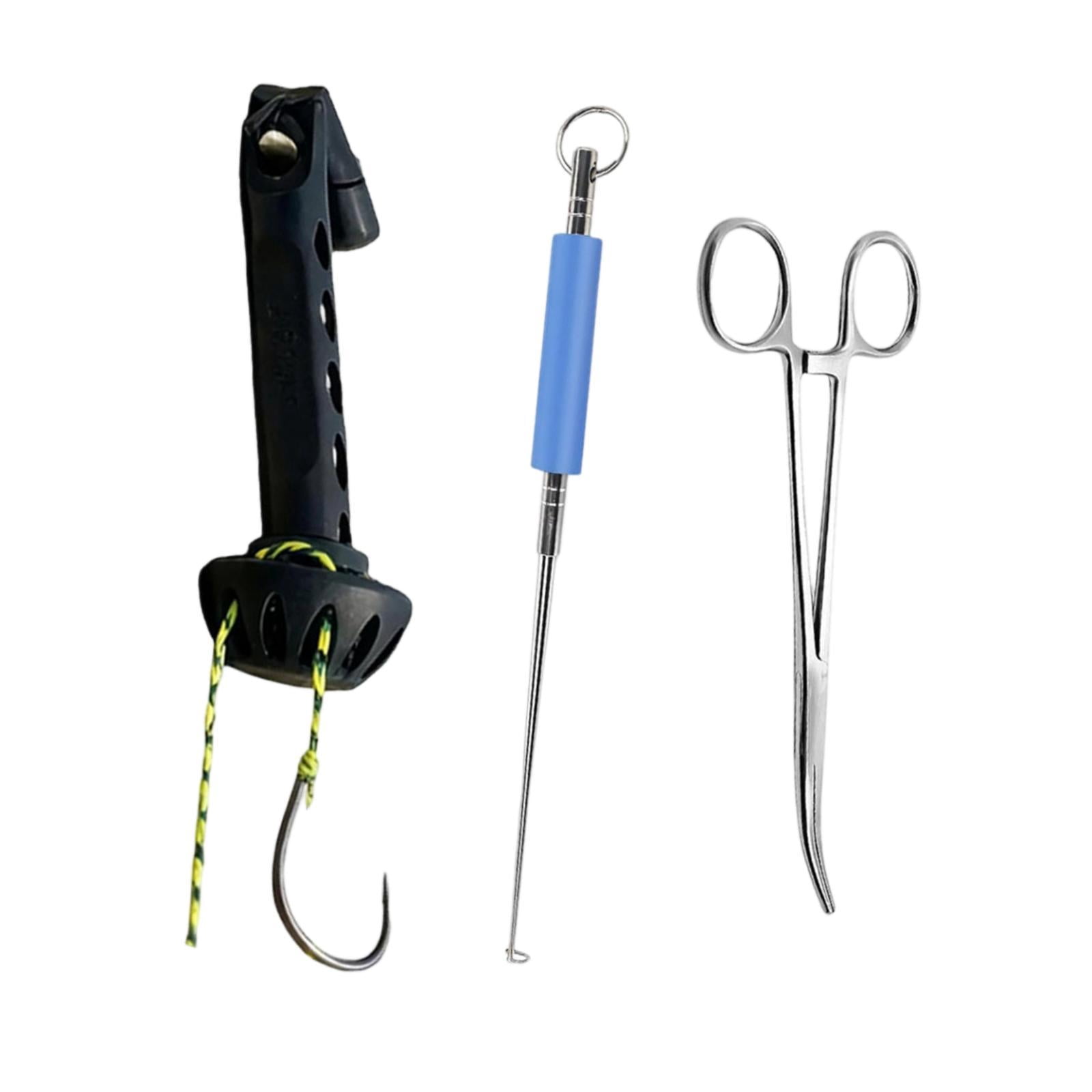 harayaa Outdoor Fishing Tools Kit, Fish Hook Remover Tool, Practical, Gear Durability, Sturdy Efficient, Hook Remover Stainless Steel