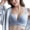 Grey, variant on Sports Bras For Women Plus Size Sports Bra Seamless Bra For Women Ultra Comfort Adjustable Smoothing Wireless Support Bra Bralette Padded Bra Seamless Bras For Women Comfortable Bras Red 36/80E