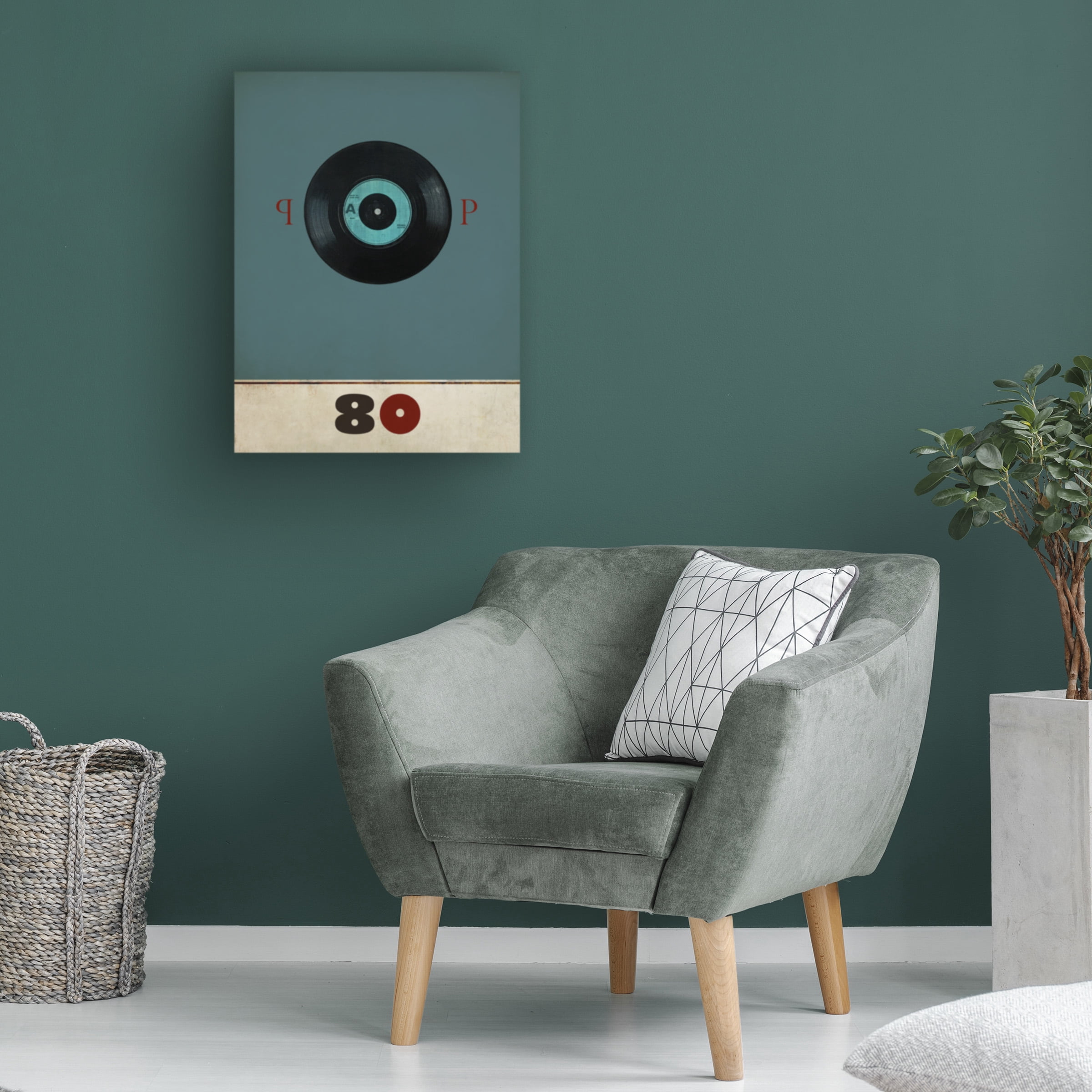 Sidney Paul and Co. 'Vinyl 80' Canvas Art