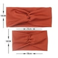 thumbnail image 5 of Yoyauz 2PCS Elastic Cloth Headband Bow Headband, 5 of 17