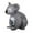 sitting A, variant on S SERENABLE Koala Animal Sculpture Koala Bear Figurine Home Decor Koala Figurines Toy Garden Forest Ornament for Photo Props Cake Toppers baby