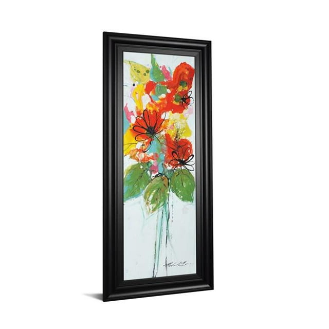 Classy Art 1687 18 x 42 in. Sensations II by Natasha Barnes Framed Print Wall Art