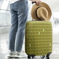 thumbnail image 2 of Green Bigfoot Pattern Luggage Cover Fashion Suitcase Cover Baggage Covers Fit 25-28 Inch Luggage (Go Travel), 2 of 5