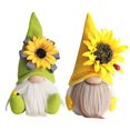 thumbnail image 5 of 1PC Sunflower Bee Ladybug Summer Gnome Mantel Display, Farmhouse Tiered Tray Rustic Scandinavian Gnome Figurines, Spring Summer Faceless Plush Doll, 5 of 9