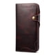 thumbnail image 1 of Funda de cuero de vaca con tapa para teléfono, carcasa de lujo con capa superior de cera de aceite para iPhone 12, 13, 14, MAX, Samsung S10, 20, note 10 plus qym unisex, 1 of 2