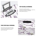 thumbnail image 6 of Wukai Lavender Flowers Elastic Luggage Cover: Personalized Protection for Your Suitcase - Fits 19~29-inch, Washable & Durable Travel Companion-X-Large, 6 of 8