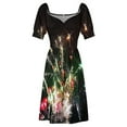 thumbnail image 4 of Happy New Year 2021 Sleeveless Dress Woman dresses summer dresses womens 2024 Clothing Female clothing, 4 of 6