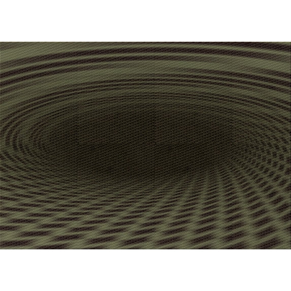 Ahgly Company Machine Washable Indoor Rectangle Transitional Midnight Gray Area Rugs, 5' x 7'