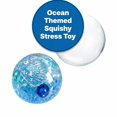 thumbnail image 3 of Ocean Themed Squishy Stress Toy with Ice-Transparent Gel and Seashell Design, Single Pack, Blue and Clear, for Kids and Adults, Sensory Squeeze Toy, 3 of 3