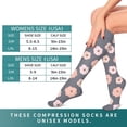thumbnail image 7 of 6Pairs Compression Socks for Women and Men - Best for Circulation, Running, Athletic, Recover, Nurse, Travel, 7 of 7