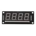 thumbnail image 1 of Fugacal 7 Segment Display Module,Digital Tube Display Module LED 4 Digit 7 Segment 0.56in TM1637 Drive Chip Green,Digital Tube Display Module, 1 of 8