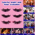 thumbnail image 5 of Pestañas Glamnetic, Pestañas con Color, Pestañas de Visón, Pestañas para Extensiones de Pestañas de Maquillaje - 3 Pares, 5 of 5
