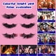 thumbnail image 5 of Pestañas Glamnetic, Pestañas con Color, Pestañas de Visón, Pestañas para Extensiones de Pestañas de Maquillaje - 3 Pares, 5 of 5