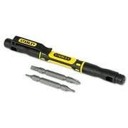 Stanley BOS66344 Four-In-One Pocket Screwdriver, Black