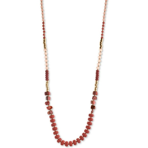 Style & Co Collier à Brins Multi-Billes de 36-1/2′′ (Rose)